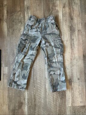 OshKosh B'gosh Boys Camo Cargo Pants - Green & Tan